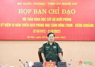 Preparation for scientific seminar on Xieng Khouang - Plain of Jars Defensive Campaign reviewed